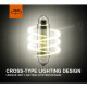 1.5 Watts - 24 Volts - 24 led - C5W - Festoon Led Bulb - White - SJ360-24L-24VX - AZLED